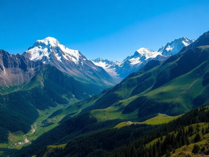 Aventura nas Montanhas — Alpes Suíços